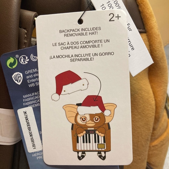 Loungefly Gremlins Gizmo Mini Backpack - Picture 7 of 7